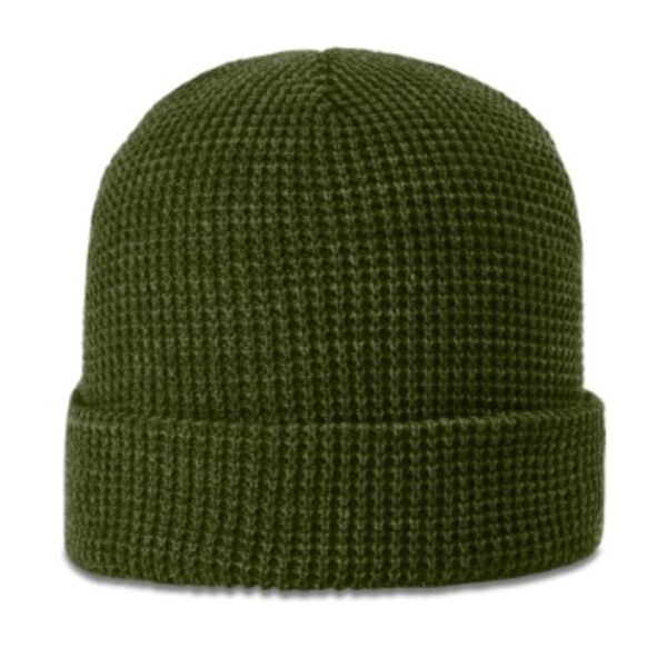 146 | WAFFLE KNIT BEANIE WITH CUFF Thumbnail