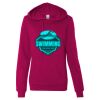 Juniors' Lightweight Pullover Hooded Sweatshirt Thumbnail