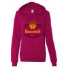 Juniors' Lightweight Pullover Hooded Sweatshirt Thumbnail